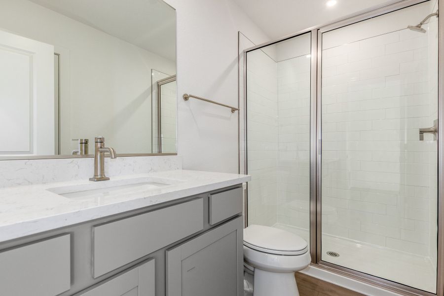 Furnished interior view inside a new home in Parkside at Victory Ridge, Colorado Springs (Image 12).