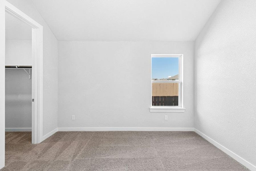 Spacious, unfurnished interior of a new home in The Colony, Bastrop (Image 17). Spacious, unfurnished interior of a new home in The Colony, Bastrop (Image 17).