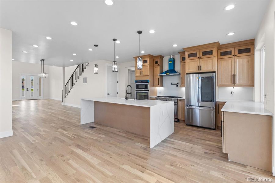 Furnished interior view inside a new home in , Frederick (Image 7).
