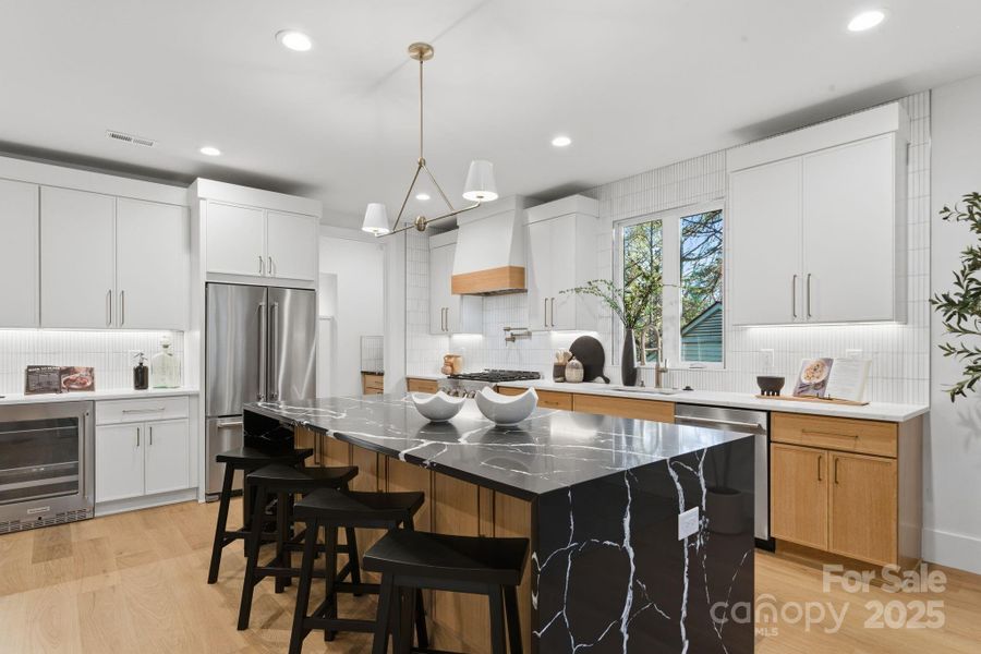 Furnished interior view inside a new home in , Charlotte (Image 31).