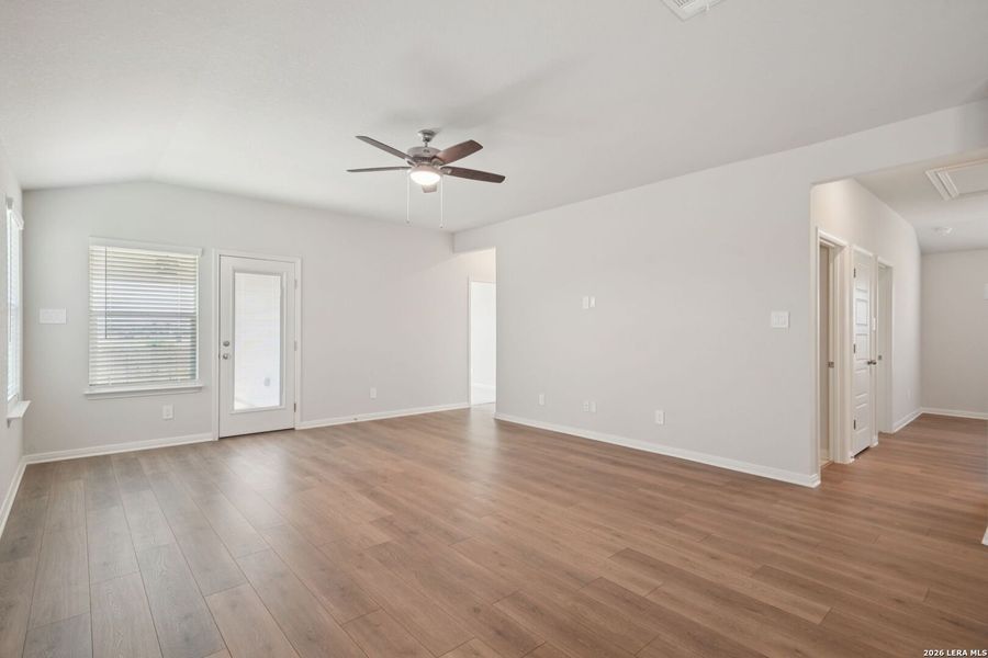 Spacious, unfurnished interior of a new home in Sagebrooke - Premier Series, San Antonio (Image 17). Spacious, unfurnished interior of a new home in Sagebrooke - Premier Series, San Antonio (Image 17).