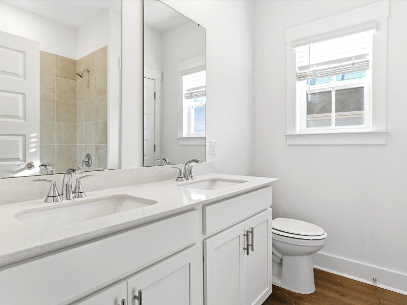 Furnished interior view inside a new home in The Coves at Lakes of Cane Bay, Summerville (Image 5).