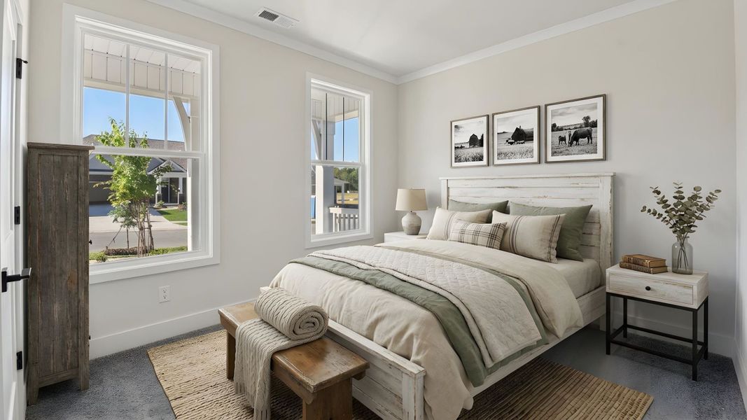 Furnished interior view inside a new home in Westport, York (Image 6).