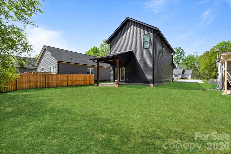 Exterior details and patio area of a home in , China Grove (Image 4).