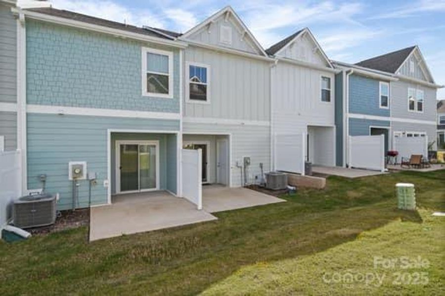 Exterior details and patio area of a home in , Winston-Salem (Image 16).
