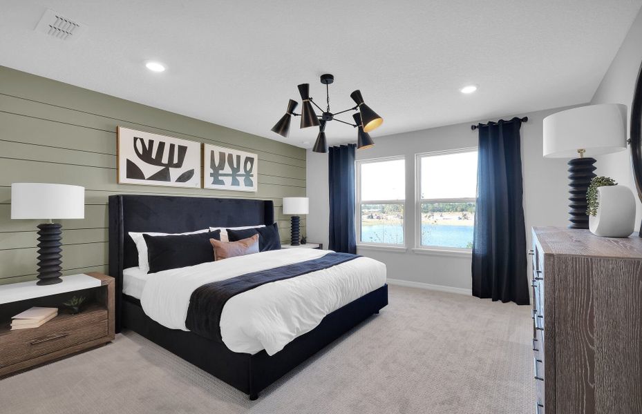 Furnished interior view inside a new home in The Preserve at Bannon Lakes, St. Augustine (Image 6).