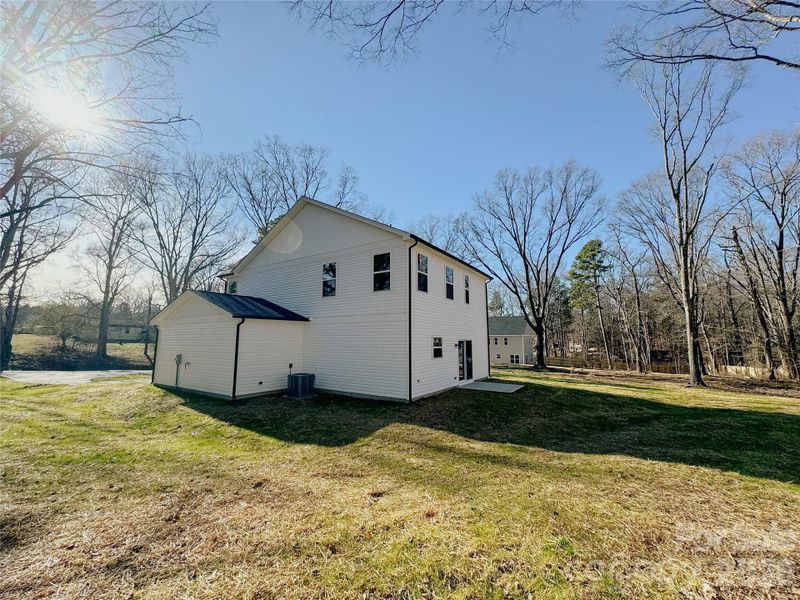 Exterior details and patio area of a home in , Huntersville (Image 3).