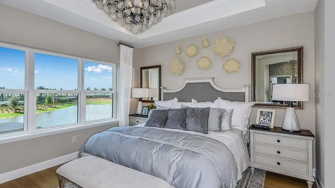 Furnished interior view inside a new home in Cassia at Skye Ranch, Sarasota (Image 6). Furnished interior view inside a new home in Cassia at Skye Ranch, Sarasota (Image 6).