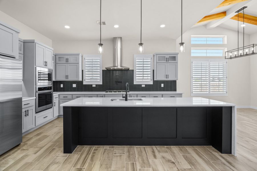 Furnished interior view inside a new home in Verdancia, El Paso (Image 12).