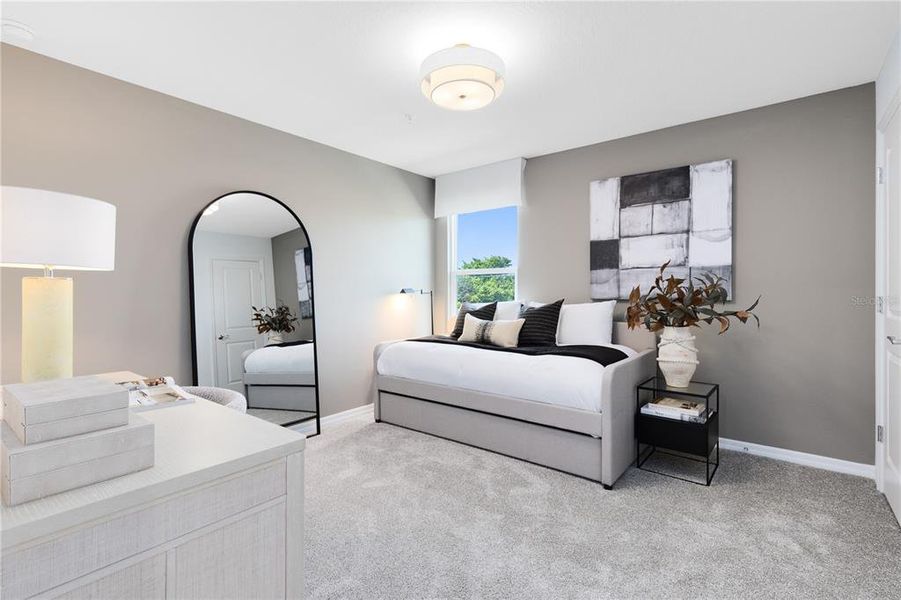 Furnished interior view inside a new home in Harbor Square, Palm Bay (Image 18). Furnished interior view inside a new home in Harbor Square, Palm Bay (Image 18).