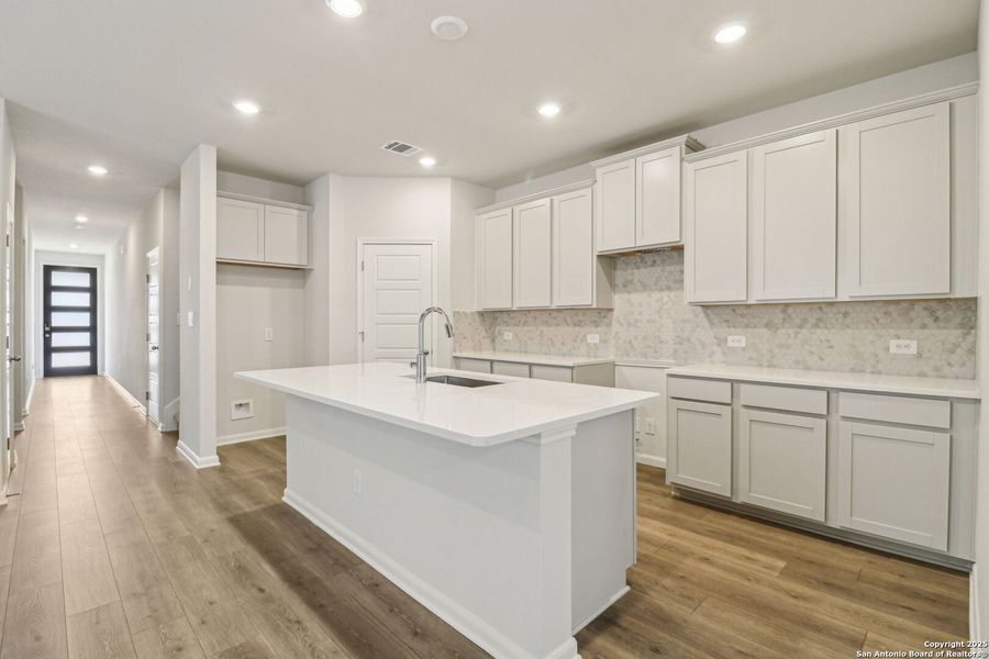 Furnished interior view inside a new home in Arcadia Ridge - Premier Series, San Antonio (Image 8).