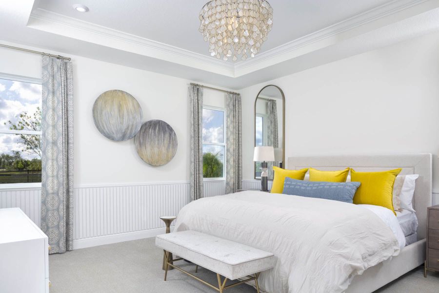 Representative furnished interior of a home built from the Glades by Mattamy Homes in Wellen Park, Venice (Image 11).