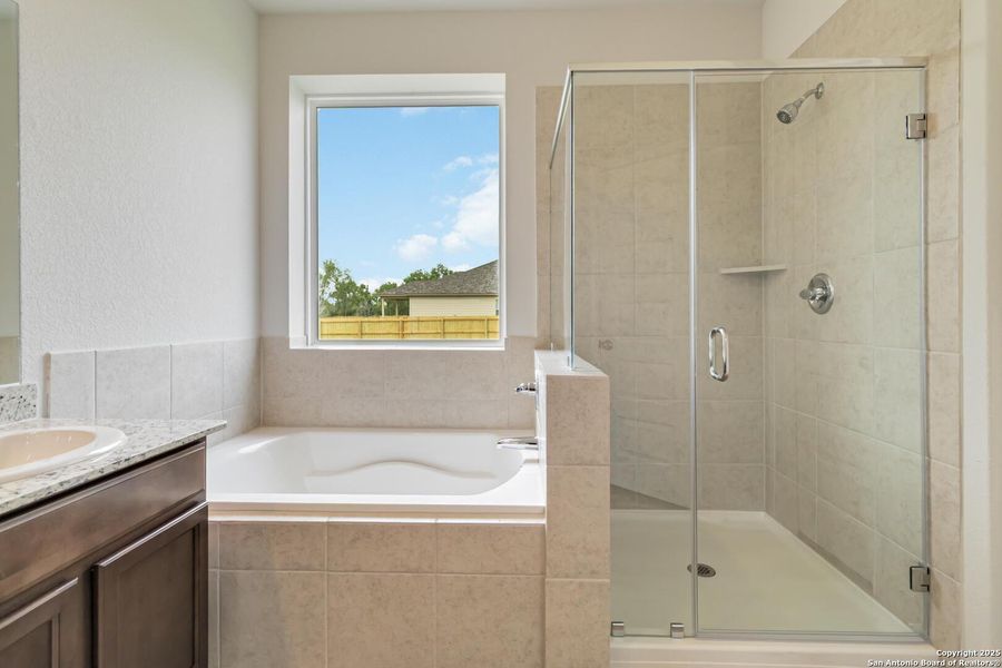 Furnished interior view inside a new home in Lonesome Dove, San Antonio (Image 10). Furnished interior view inside a new home in Lonesome Dove, San Antonio (Image 10).