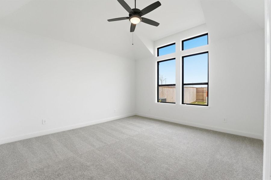 Spacious, unfurnished interior of a new home in Bridgeland, Cypress (Image 11).