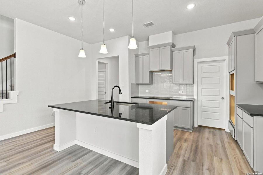 Furnished interior view inside a new home in Cordova Crossing, Seguin (Image 14).