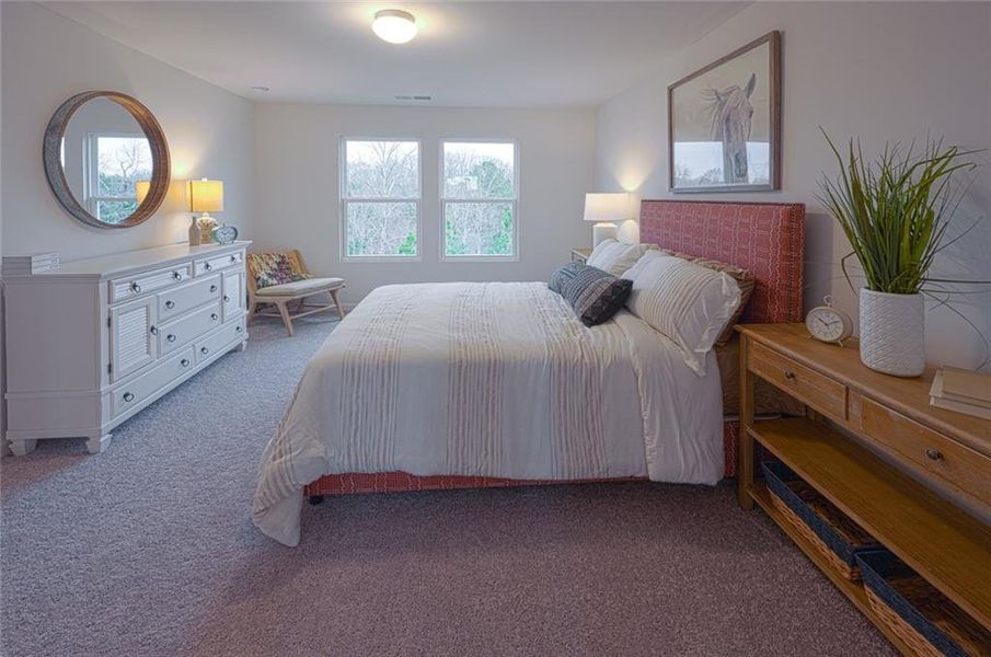 Furnished interior view inside a new home in , Macon (Image 8).