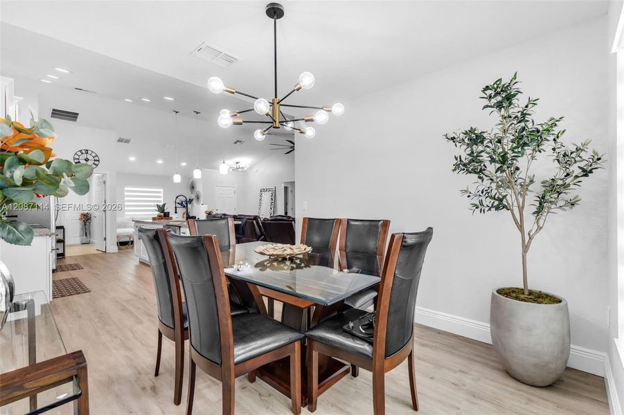 Furnished interior view inside a new home in , Ocala (Image 5).