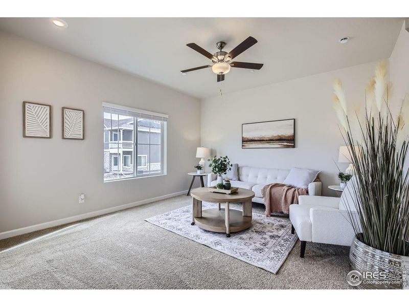 Furnished interior view inside a new home in , Johnstown (Image 12).