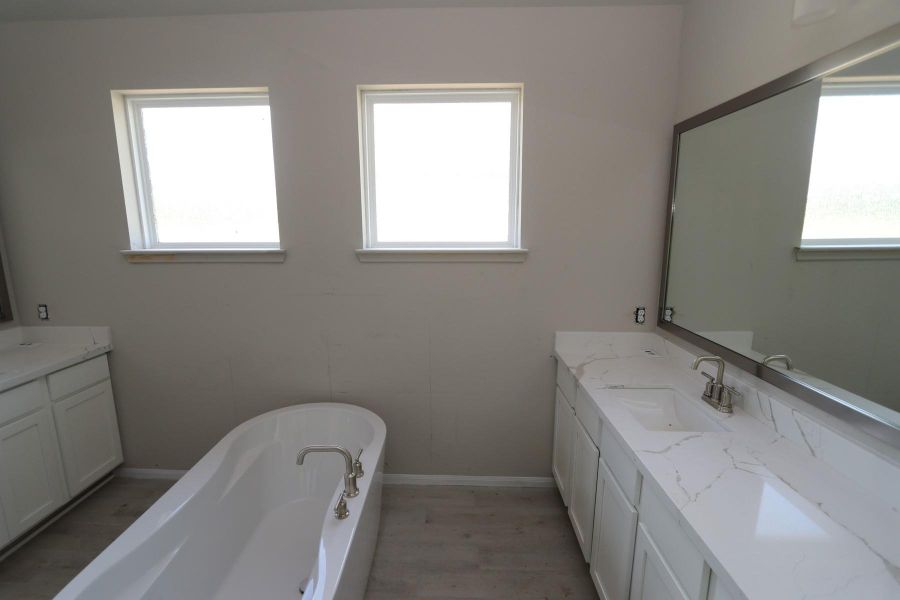 Primary bath - still under construction! Primary bath - still under construction!
