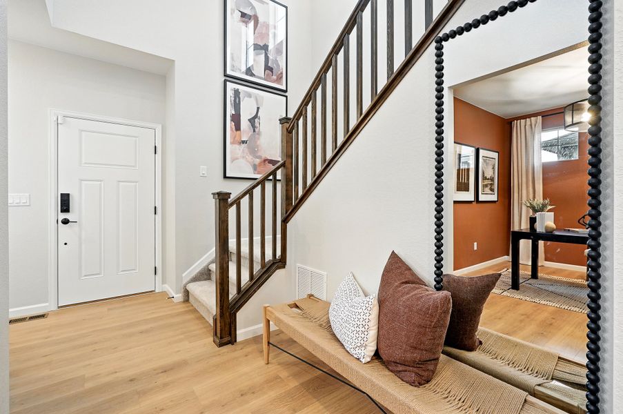 Furnished interior view inside a new home in Parterre, Thornton (Image 9).