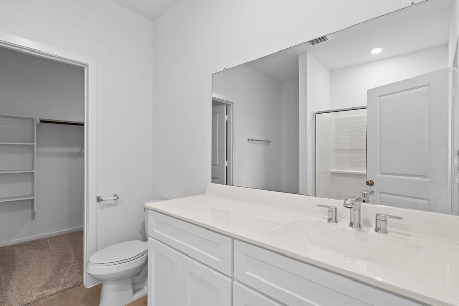 Furnished interior view inside a new home in Mavera, Conroe (Image 7).