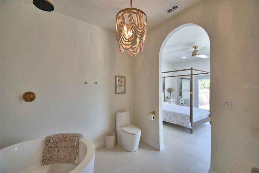 Furnished interior view inside a new home in , Polk City (Image 27).