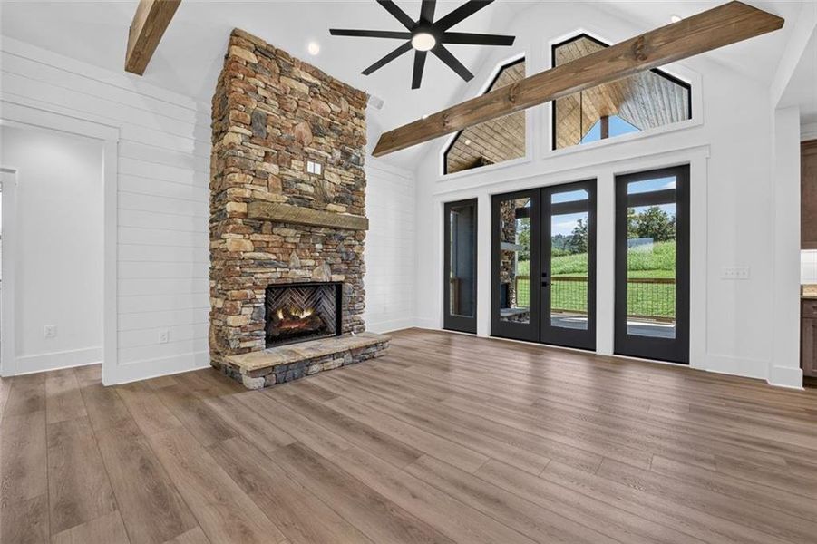 Spacious, unfurnished interior of a new home in , Morganton (Image 29).