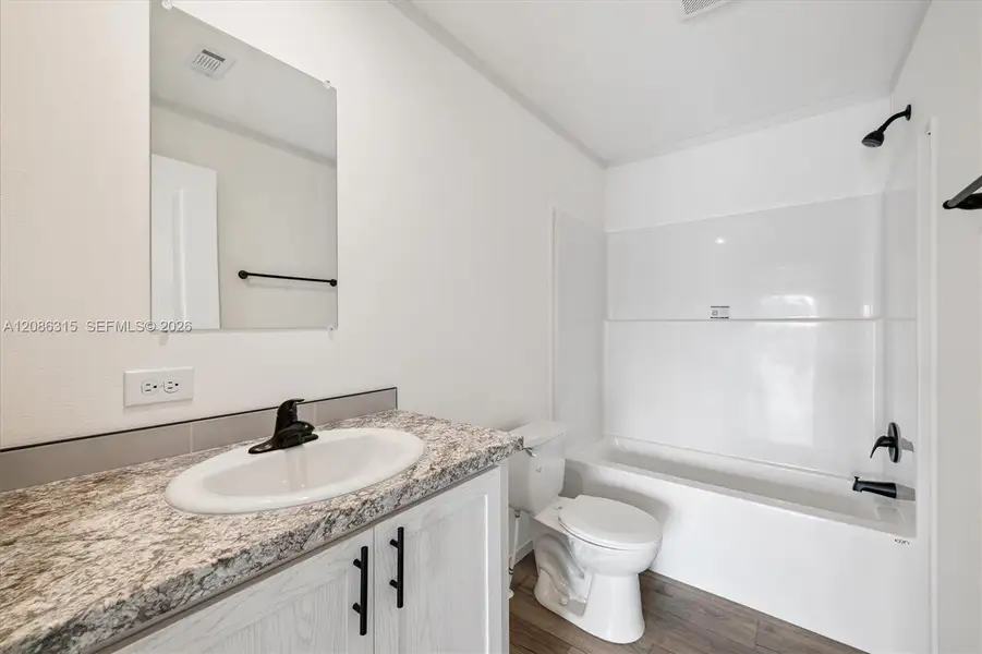 Furnished interior view inside a new home in , Miami (Image 3).