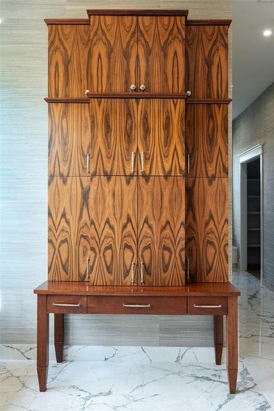 Close-up of interior finishes inside a home in , Dallas (Image 20).