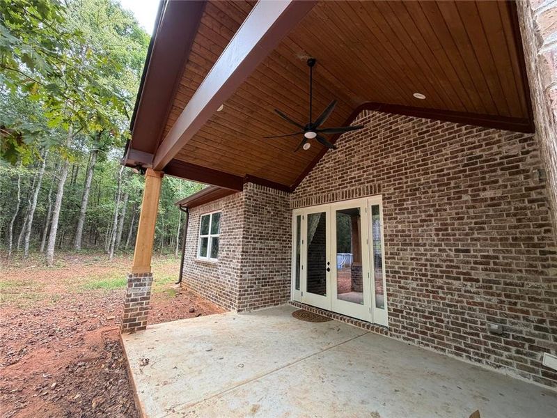Exterior details and patio area of a home in , Nicholson (Image 26).