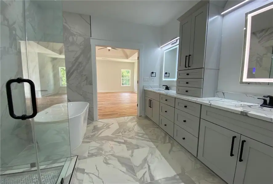 Furnished interior view inside a new home in , Snellville (Image 13).