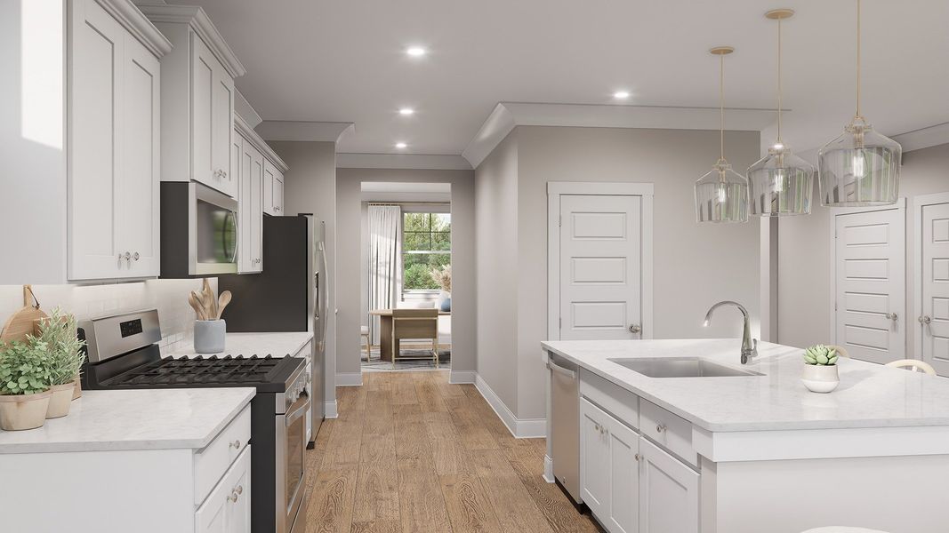 Representative furnished interior of a home built from the BARLOW by D.R. Horton in Rivers Reach, Yemassee (Image 26). Representative furnished interior of a home built from the BARLOW by D.R. Horton in Rivers Reach, Yemassee (Image 26).