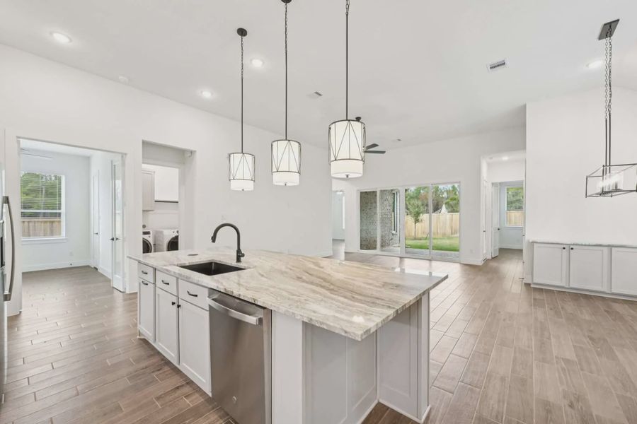 Furnished interior view inside a new home in Kresston, Montgomery (Image 4).