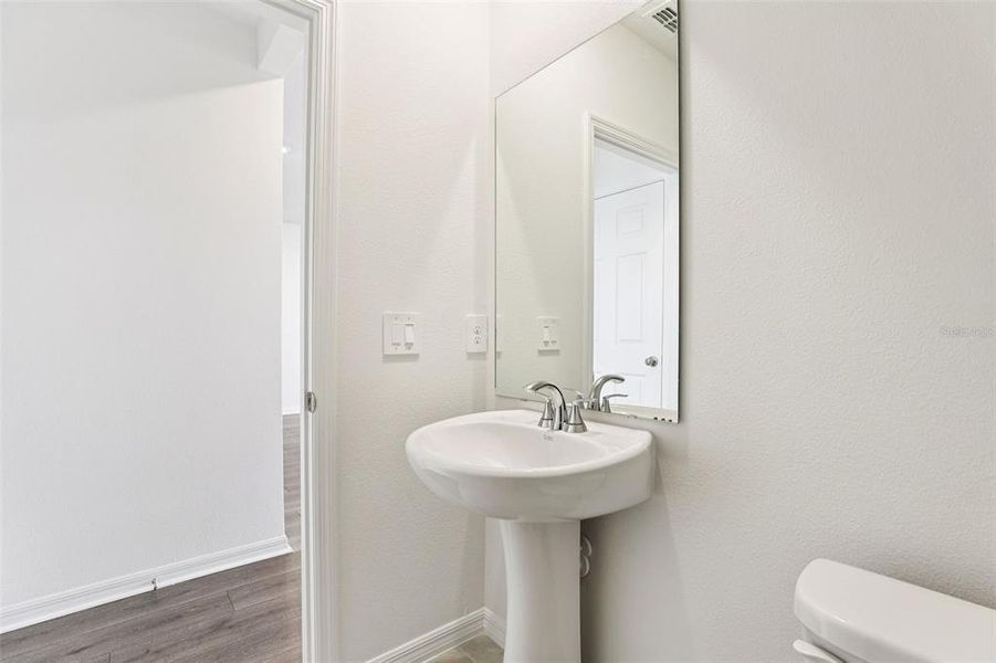 Furnished interior view inside a new home in The Meadow at Crossprairie Bungalows, St. Cloud (Image 14).