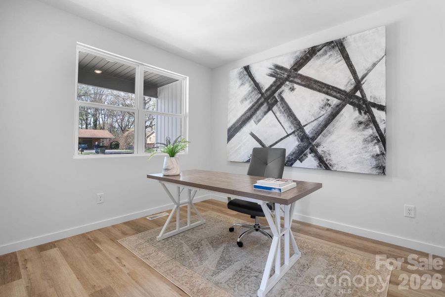 Furnished interior view inside a new home in , Hickory (Image 10).