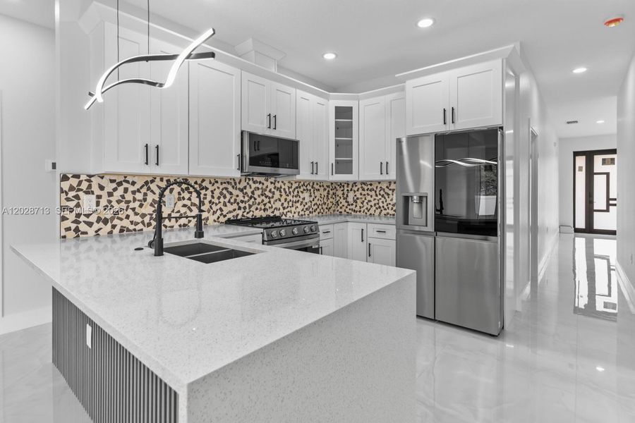 Furnished interior view inside a new home in , Tampa (Image 5).