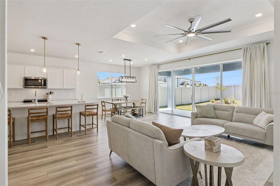 Furnished interior view inside a new home in , Lake Alfred (Image 13).