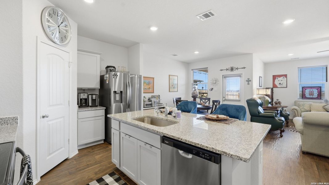 Furnished interior view inside a new home in Swenson Heights, Seguin (Image 19).