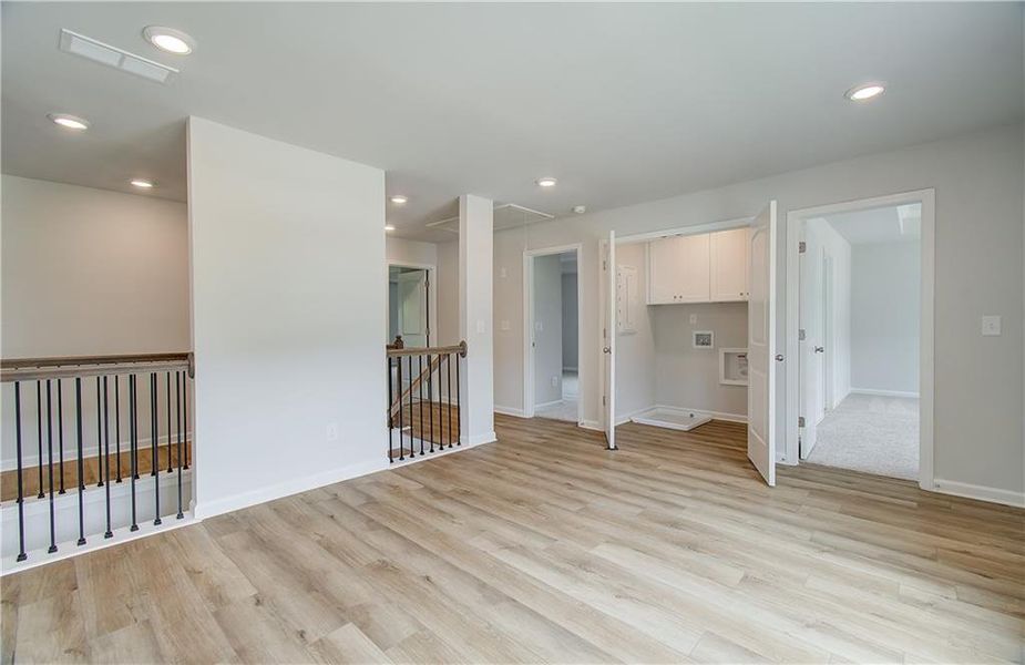 Spacious, unfurnished interior of a new home in Cambria at Traditions, Hampton (Image 30).