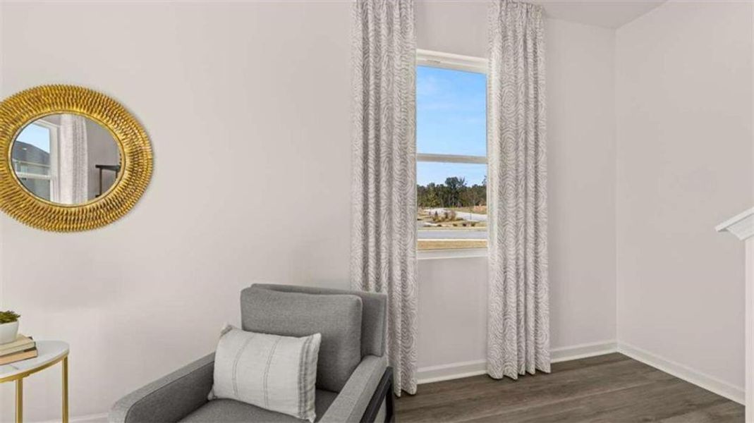 Furnished interior view inside a new home in Poplar Preserve, Newnan (Image 14).