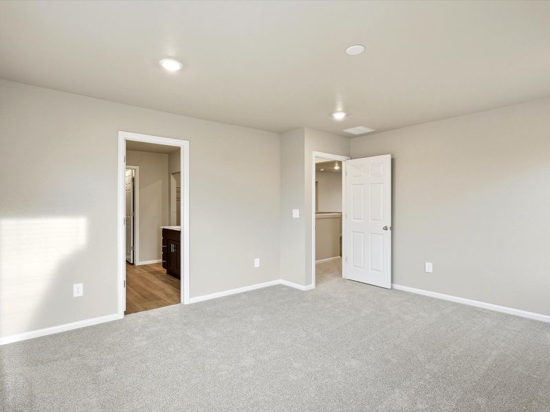 Spacious, unfurnished interior of a new home in Meridian Ranch, Peyton (Image 13). Spacious, unfurnished interior of a new home in Meridian Ranch, Peyton (Image 13).