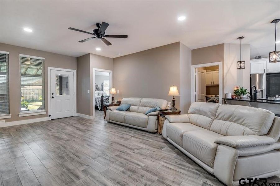Furnished interior view inside a new home in , Lindale (Image 8). Furnished interior view inside a new home in , Lindale (Image 8).