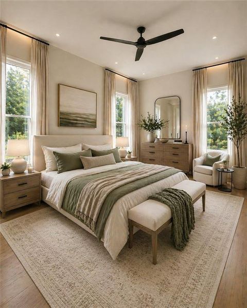 Furnished interior view inside a new home in , Atlanta (Image 3). Furnished interior view inside a new home in , Atlanta (Image 3).