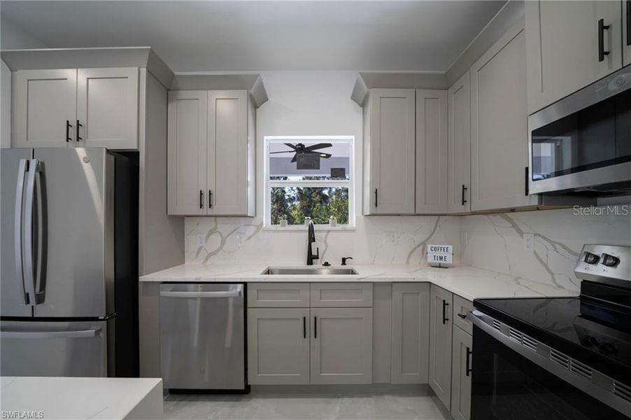 Furnished interior view inside a new home in , Lehigh Acres (Image 4).