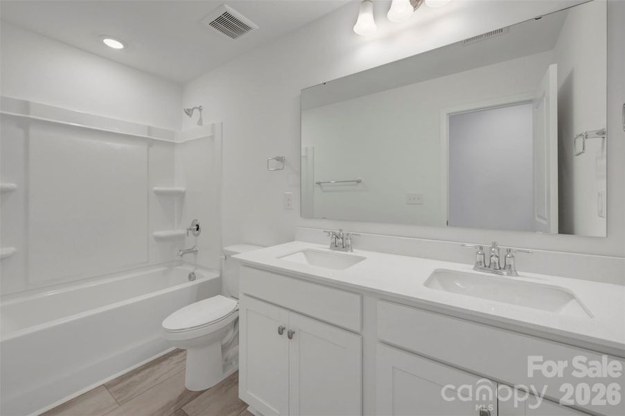 Secondary bathroom