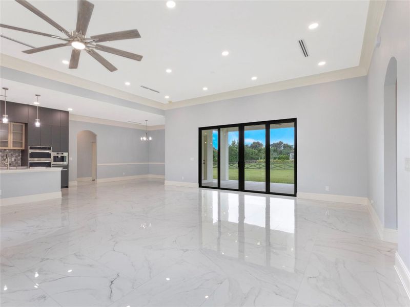 Spacious, unfurnished interior of a new home in , The Acreage (Image 32).