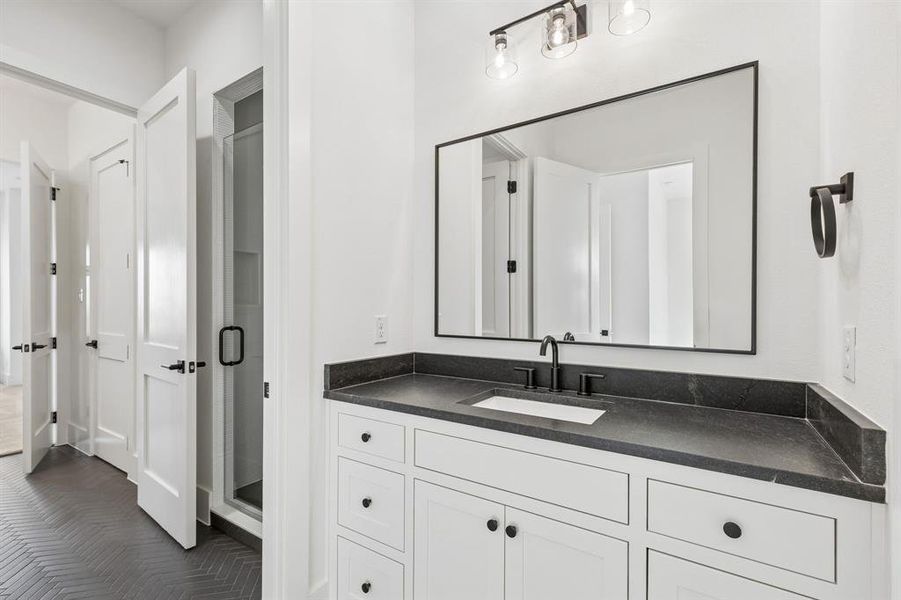 Furnished interior view inside a new home in , Weatherford (Image 18). Furnished interior view inside a new home in , Weatherford (Image 18).