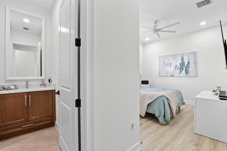 Furnished interior view inside a new home in , Westlake (Image 14).