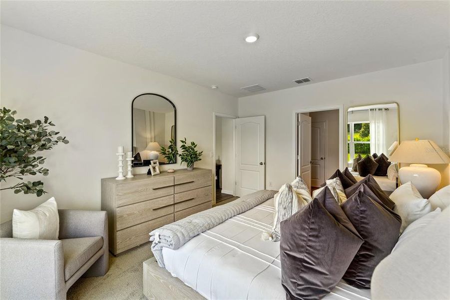 Furnished interior view inside a new home in Deltona New Homes, Deltona (Image 6).