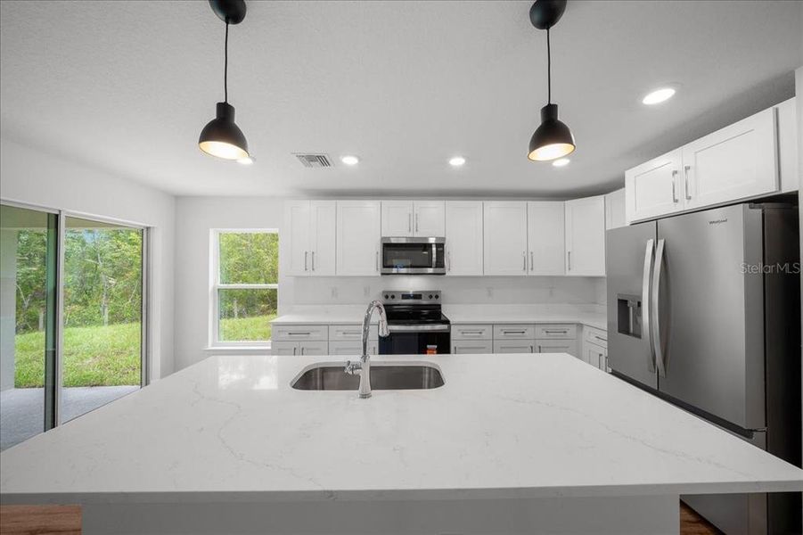 Furnished interior view inside a new home in , Weeki Wachee (Image 7).